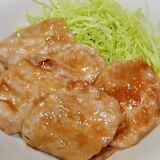 漬けこまず簡単やわらか豚肉の生姜焼き